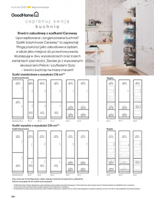 Castorama - gazetka promocyjna Katalog Kuchnie 2025 od poniedziałku 19.05 do wtorku 30.09 - strona 256