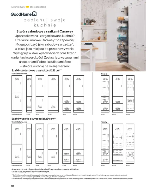 Castorama - gazetka promocyjna Katalog Kuchnie 2025 od poniedziałku 19.05 do wtorku 30.09 - strona 256