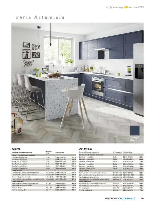Castorama - gazetka promocyjna Katalog Kuchnie 2025 od poniedziałku 19.05 do wtorku 30.09 - strona 251