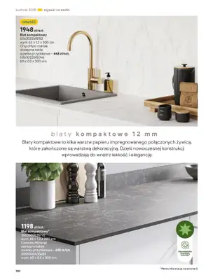 Castorama - gazetka promocyjna Katalog Kuchnie 2025 od poniedziałku 19.05 do wtorku 30.09 - strona 100