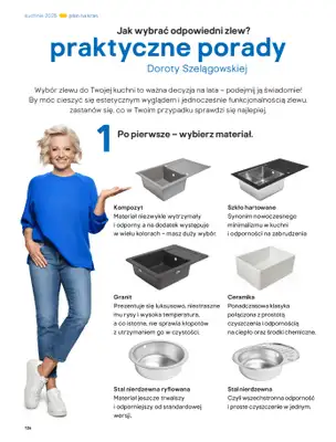 Castorama - gazetka promocyjna Katalog Kuchnie 2025 od poniedziałku 19.05 do wtorku 30.09 - strona 126