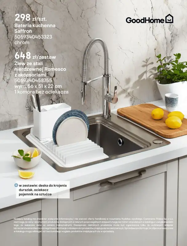 Castorama - gazetka promocyjna Katalog Kuchnie 2025 od poniedziałku 19.05 do wtorku 30.09 - strona 292