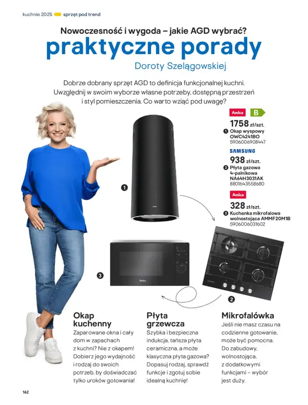 Castorama - gazetka promocyjna Katalog Kuchnie 2025 od poniedziałku 19.05 do wtorku 30.09 - strona 162