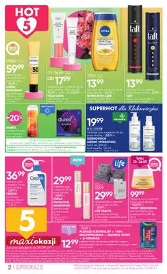 Super-Pharm - gazetka promocyjna Gazetka od czwartku 22.05 do wtorku 03.06 - strona 2 Super-Pharm - gazetka promocyjna Gazetka od czwartku 22.05 do wtorku 03.06 - strona 2