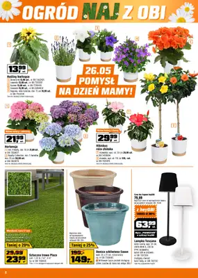 OBI - gazetka promocyjna Gazetka od środy 21.05 do wtorku 03.06 - strona 8 OBI - gazetka promocyjna Gazetka od środy 21.05 do wtorku 03.06 - strona 8