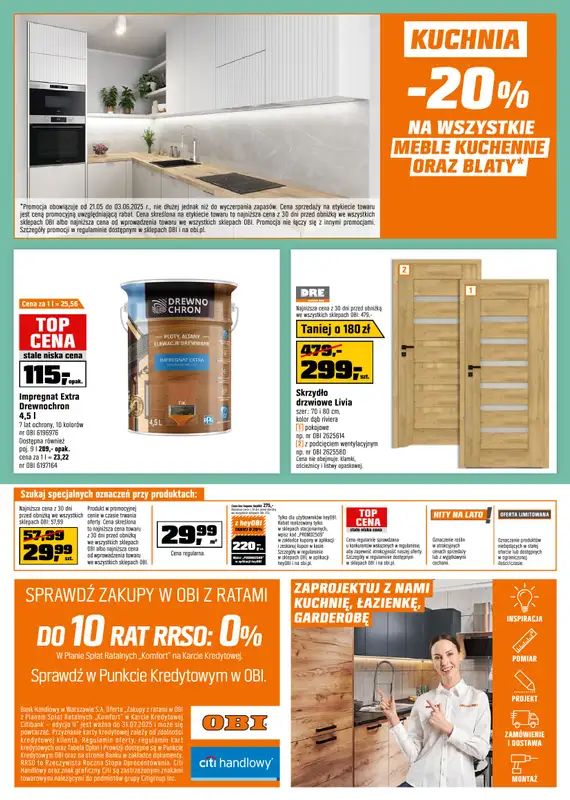 OBI - gazetka promocyjna Gazetka od środy 21.05 do wtorku 03.06 - strona 16