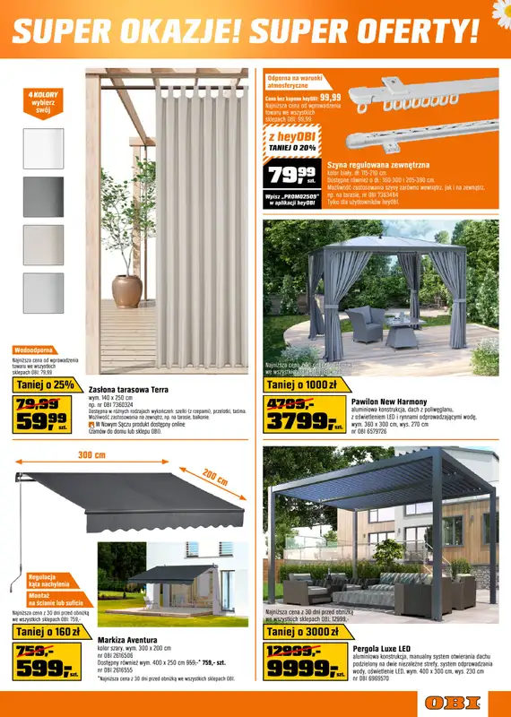 OBI - gazetka promocyjna Gazetka od środy 21.05 do wtorku 03.06 - strona 3