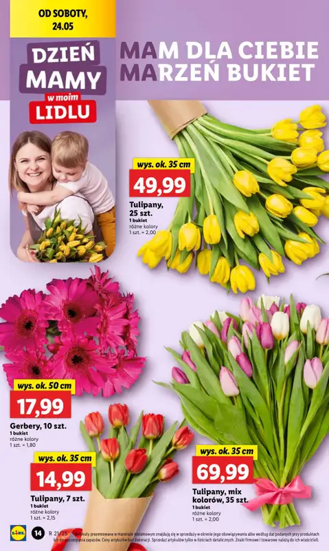 #Dzień Matki - gazetka promocyjna Lidl I Dzień mamy w Lidlu od czwartku 22.05 do soboty 24.05 - strona 11
