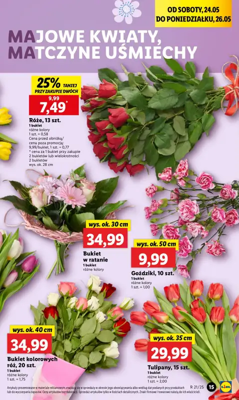 #Dzień Matki - gazetka promocyjna Lidl I Dzień mamy w Lidlu od czwartku 22.05 do soboty 24.05 - strona 12
