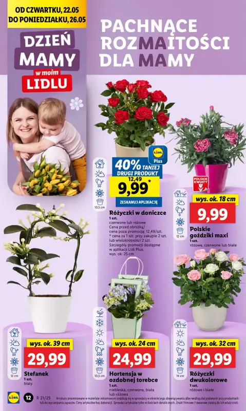 #Dzień Matki - gazetka promocyjna Lidl I Dzień mamy w Lidlu od czwartku 22.05 do soboty 24.05 - strona 9