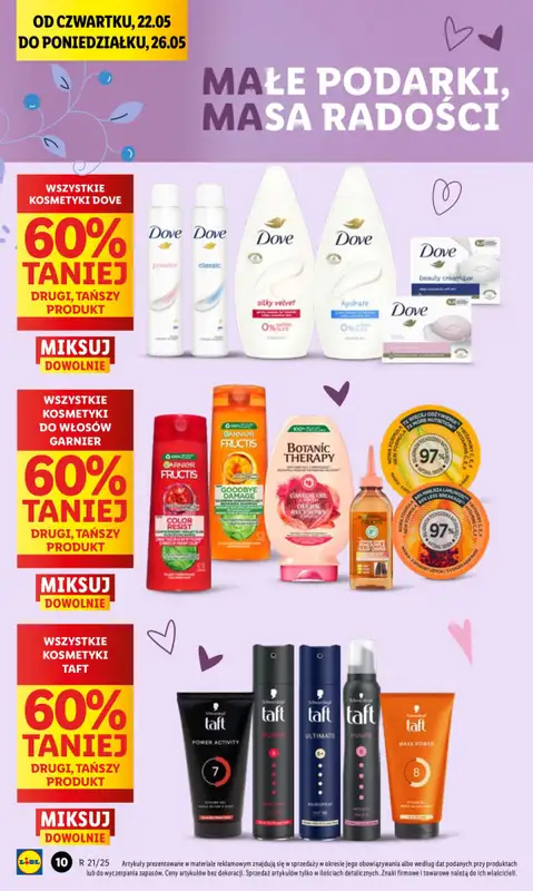#Dzień Matki - gazetka promocyjna Lidl I Dzień mamy w Lidlu od czwartku 22.05 do soboty 24.05 - strona 7