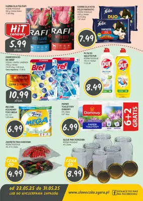 Słoneczko - gazetka promocyjna Gazetka od czwartku 22.05 do soboty 31.05 - strona 9 Słoneczko - gazetka promocyjna Gazetka od czwartku 22.05 do soboty 31.05 - strona 9