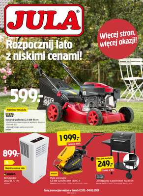 Jula - gazetka promocyjna Gazetka od czwartku 22.05 do środy 04.06