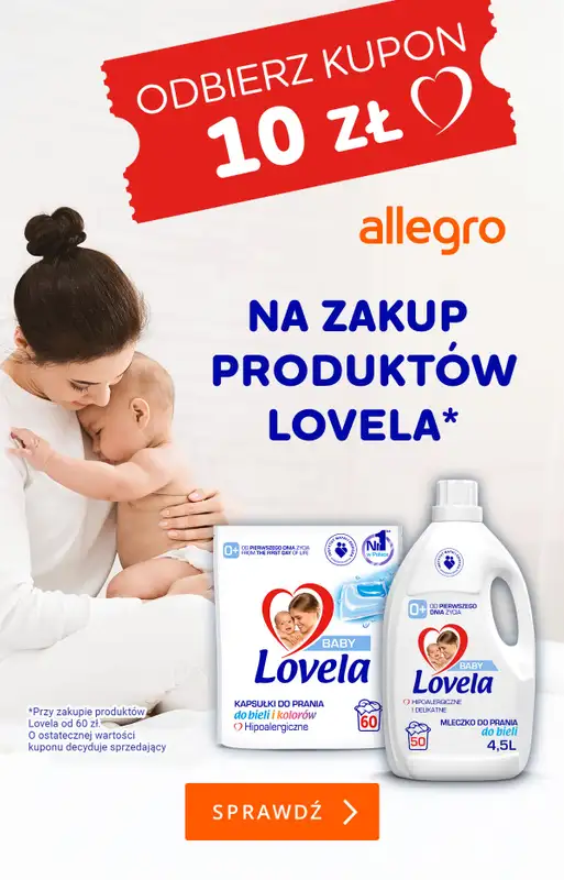 Lovela - gazetka promocyjna Odbierz kupon 10 zł od czwartku 22.05 do niedzieli 08.06