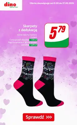 #Dzień Matki - gazetka promocyjna Dino | Kwiaty, czekoladki i upominki na Dzień Mamy! od czwartku 22.05 do poniedziałku 26.05 - strona 6