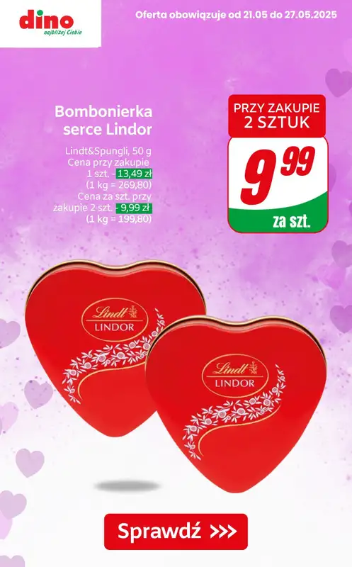 #Dzień Matki - gazetka promocyjna Dino | Kwiaty, czekoladki i upominki na Dzień Mamy! od czwartku 22.05 do poniedziałku 26.05 - strona 4