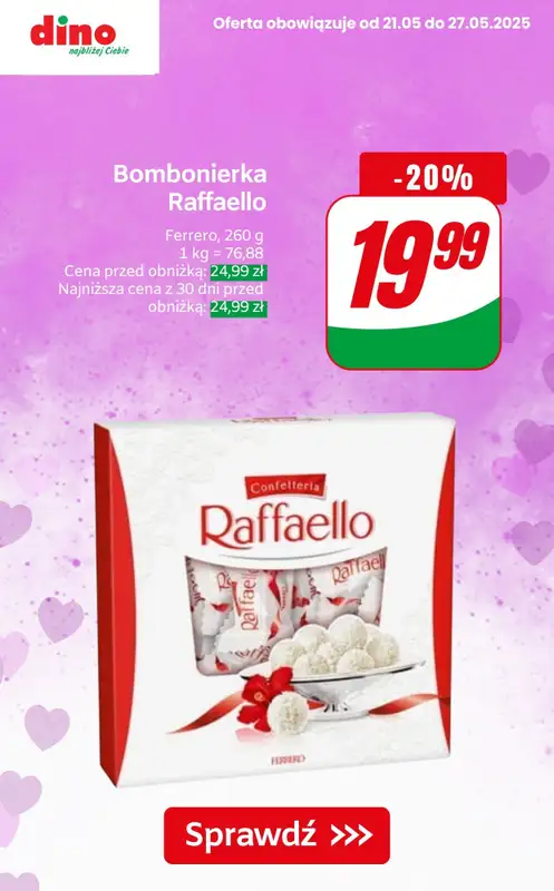 #Dzień Matki - gazetka promocyjna Dino | Kwiaty, czekoladki i upominki na Dzień Mamy! od czwartku 22.05 do poniedziałku 26.05 - strona 7