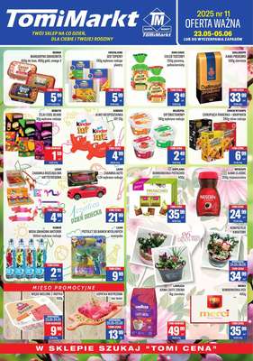 Tomi Markt - gazetka promocyjna Gazetka od piątku 23.05 do czwartku 05.06