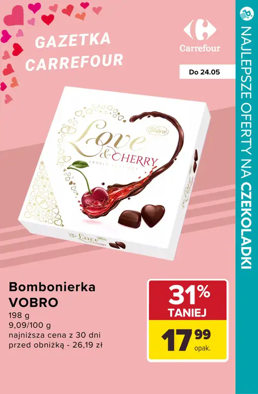 #Dzień Matki - gazetka promocyjna Czekoladki dla Mamy - przegląd sklepów od czwartku 22.05 do poniedziałku 26.05 - strona 16