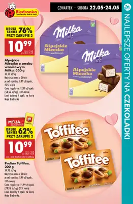 #Dzień Matki - gazetka promocyjna Czekoladki dla Mamy - przegląd sklepów od czwartku 22.05 do poniedziałku 26.05 - strona 14