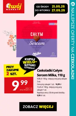 #Dzień Matki - gazetka promocyjna Czekoladki dla Mamy - przegląd sklepów od czwartku 22.05 do poniedziałku 26.05 - strona 8