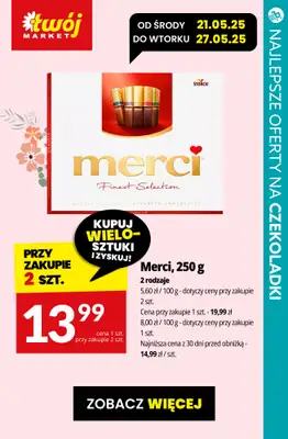 #Dzień Matki - gazetka promocyjna Czekoladki dla Mamy - przegląd sklepów od czwartku 22.05 do poniedziałku 26.05 - strona 13