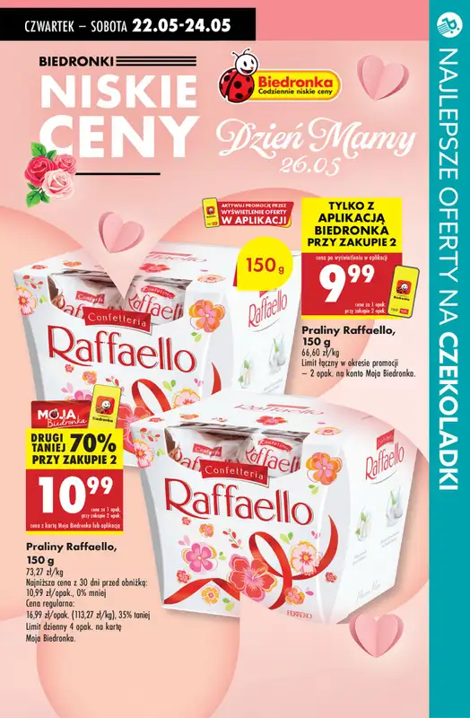 #Dzień Matki - gazetka promocyjna Czekoladki dla Mamy - przegląd sklepów od czwartku 22.05 do poniedziałku 26.05 - strona 2
