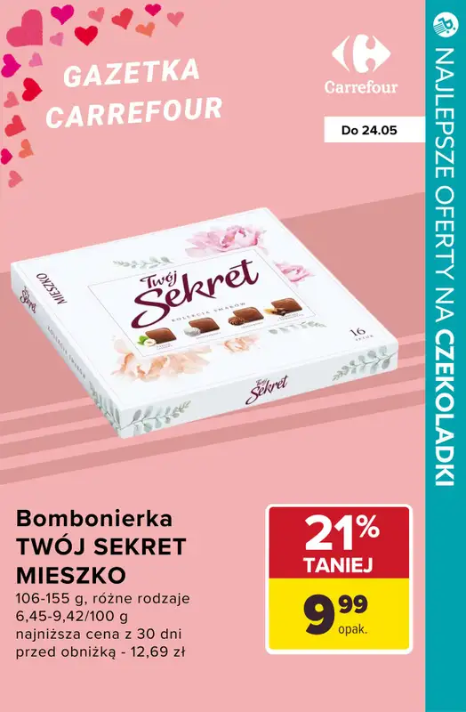 #Dzień Matki - gazetka promocyjna Czekoladki dla Mamy - przegląd sklepów od czwartku 22.05 do poniedziałku 26.05 - strona 7