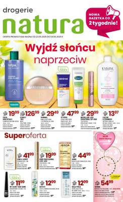 Drogerie Natura - gazetka promocyjna Gazetka od piątku 23.05 do środy 04.06