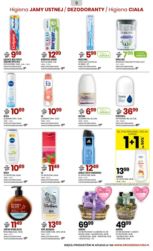 Drogerie Natura - gazetka promocyjna Gazetka od piątku 23.05 do środy 04.06 - strona 9