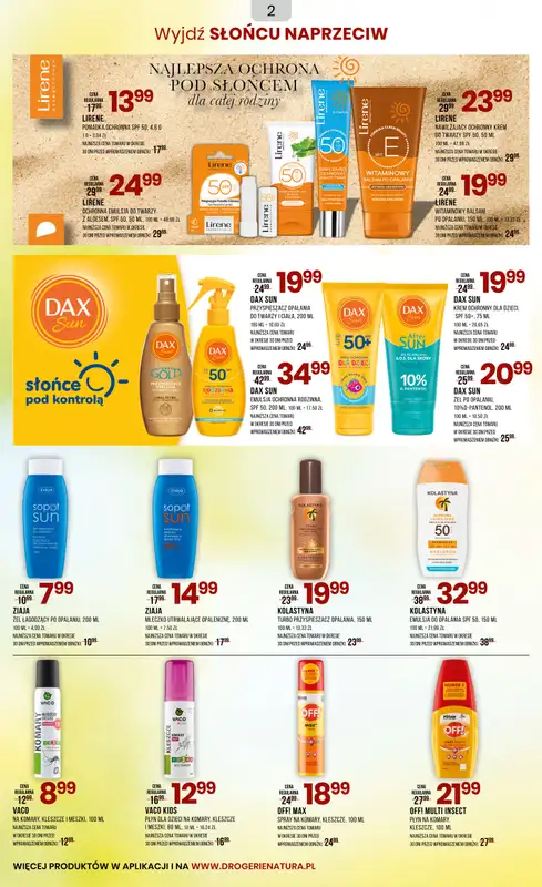 Drogerie Natura - gazetka promocyjna Gazetka od piątku 23.05 do środy 04.06 - strona 2