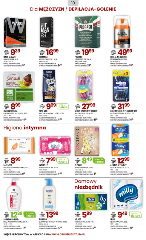 Drogerie Natura - gazetka promocyjna Gazetka od piątku 23.05 do środy 04.06 - strona 10