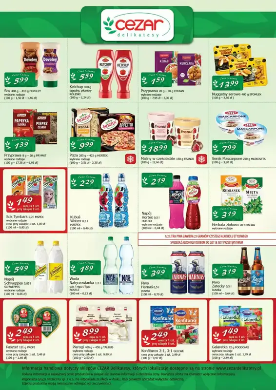 CEZAR Delikatesy - gazetka promocyjna Gazetka od niedzieli 25.05 do środy 04.06 - strona 3