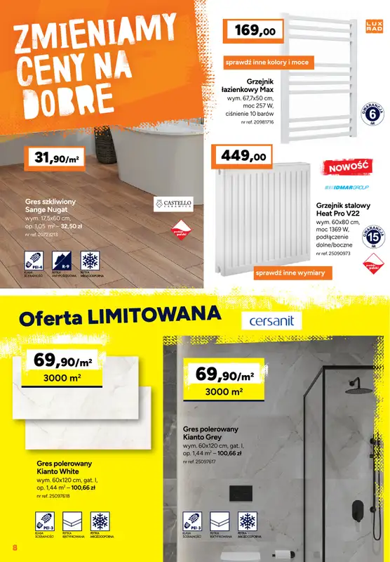 Bricoman - gazetka promocyjna Gazetka od poniedziałku 26.05 do niedzieli 15.06 - strona 8