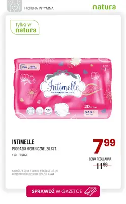 Drogerie Natura - gazetka promocyjna Higiena intymna - produkty w obniżonych cenach! od poniedziałku 26.05 do środy 04.06 - strona 5