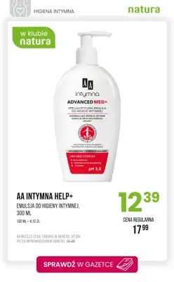 Drogerie Natura - gazetka promocyjna Higiena intymna - produkty w obniżonych cenach! od poniedziałku 26.05 do środy 04.06 - strona 2