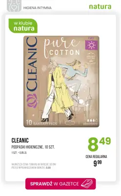 Drogerie Natura - gazetka promocyjna Higiena intymna - produkty w obniżonych cenach! od poniedziałku 26.05 do środy 04.06 - strona 4
