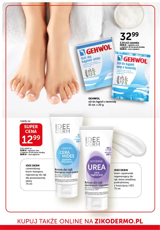 Ziko Dermo - gazetka promocyjna Gazetka Delikatna pielęgnacja wrażliwej skóry od czwartku 29.05 do środy 11.06 - strona 12