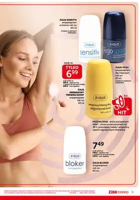 Ziko Dermo - gazetka promocyjna Gazetka Delikatna pielęgnacja wrażliwej skóry od czwartku 29.05 do środy 11.06 - strona 5