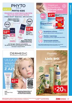 Ziko Dermo - gazetka promocyjna Gazetka Delikatna pielęgnacja wrażliwej skóry od czwartku 29.05 do środy 11.06 - strona 17