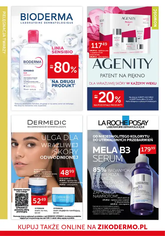 Ziko Dermo - gazetka promocyjna Gazetka Delikatna pielęgnacja wrażliwej skóry od czwartku 29.05 do środy 11.06 - strona 6