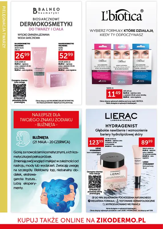 Ziko Dermo - gazetka promocyjna Gazetka Delikatna pielęgnacja wrażliwej skóry od czwartku 29.05 do środy 11.06 - strona 8