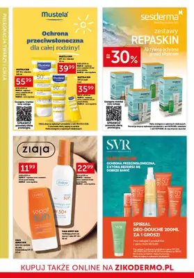 Ziko Dermo - gazetka promocyjna Gazetka Delikatna pielęgnacja wrażliwej skóry od czwartku 29.05 do środy 11.06 - strona 18