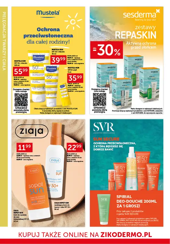 Ziko Dermo - gazetka promocyjna Gazetka Delikatna pielęgnacja wrażliwej skóry od czwartku 29.05 do środy 11.06 - strona 18