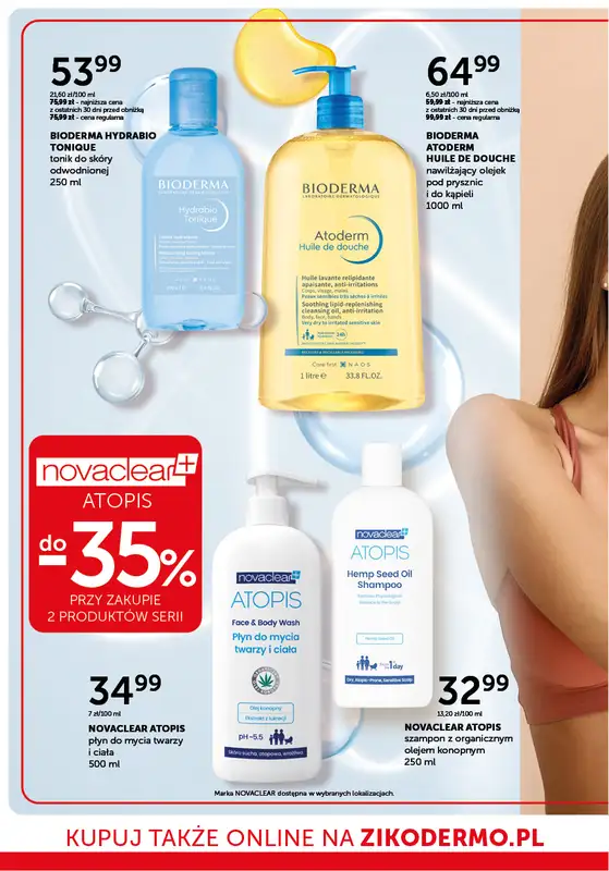 Ziko Dermo - gazetka promocyjna Gazetka Delikatna pielęgnacja wrażliwej skóry od czwartku 29.05 do środy 11.06 - strona 4