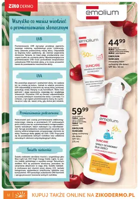 Ziko Dermo - gazetka promocyjna Gazetka Oferta słoneczna od czwartku 29.05 do poniedziałku 30.06 - strona 12