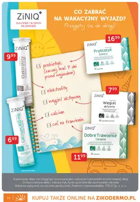 Ziko Dermo - gazetka promocyjna Gazetka Oferta słoneczna od czwartku 29.05 do poniedziałku 30.06 - strona 14