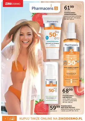 Ziko Dermo - gazetka promocyjna Gazetka Oferta słoneczna od czwartku 29.05 do poniedziałku 30.06 - strona 4