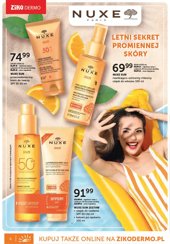 Ziko Dermo - gazetka promocyjna Gazetka Oferta słoneczna od czwartku 29.05 do poniedziałku 30.06 - strona 6
