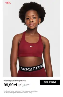 NIKE - gazetka promocyjna Do -30% na produkty dziecięce od poniedziałku 26.05 do niedzieli 01.06 - strona 17 NIKE - gazetka promocyjna Do -30% na produkty dziecięce od poniedziałku 26.05 do niedzieli 01.06 - strona 17